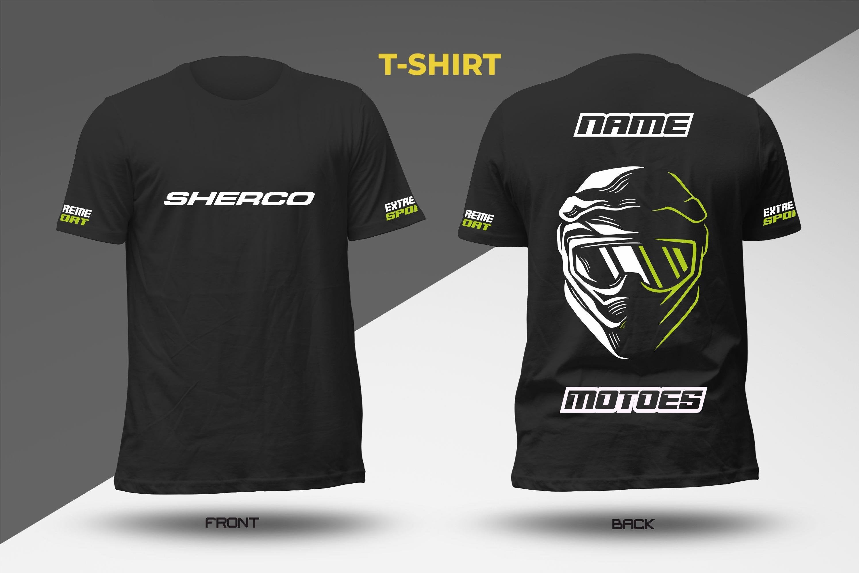 MOTOES TSHIRT SHERCO