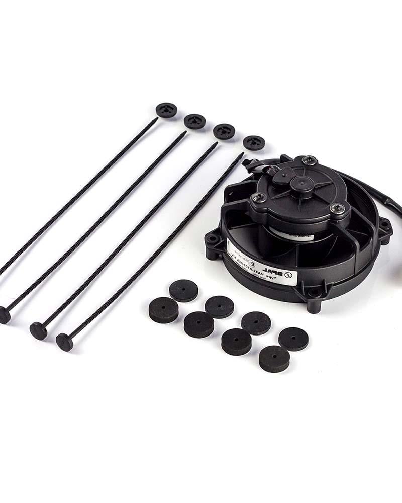 Original SPAL Radiator Cooling Fan Kit with Revotec Universal Mounting System for all Dirt Bike Models