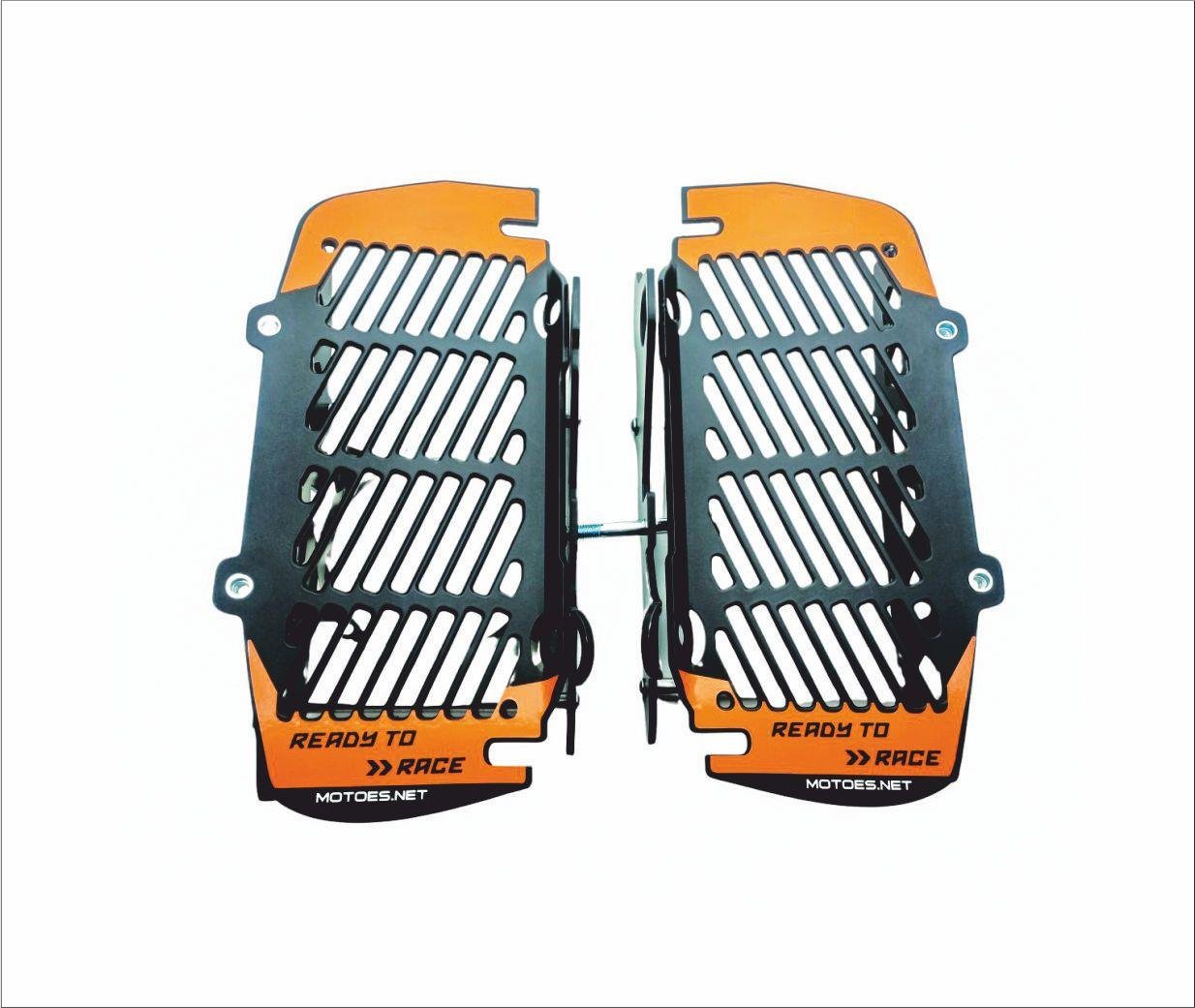 Radiator Guard For Ktm 2T-4T 2020-2024 BLACK