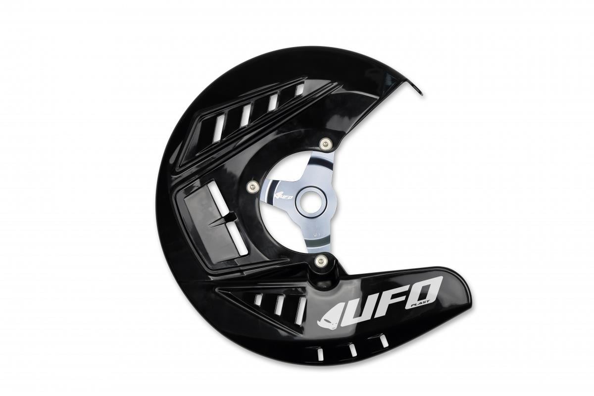 UFO FRONT DISC GUARD-BLACK