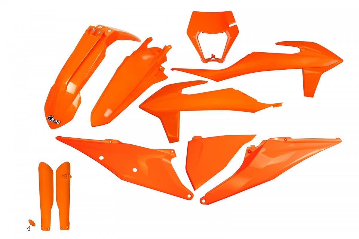 UFO PLASTIC KIT FOR KTM EXC-EXCF-XCF-W-XCW 2020-2023